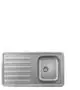 Hansgrohe-HG-Einbauspuele-340-mit-Abtropfflaeche-S4111-F340-43340800 gallery number 1